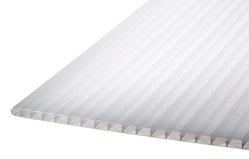RIATHERM, 10 mm X-struktur, Opal, 700mm x 7000mm